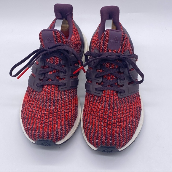 Adidas Women’s Ultraboost Running Red  Shoes Size 5 - Picture 1 of 9